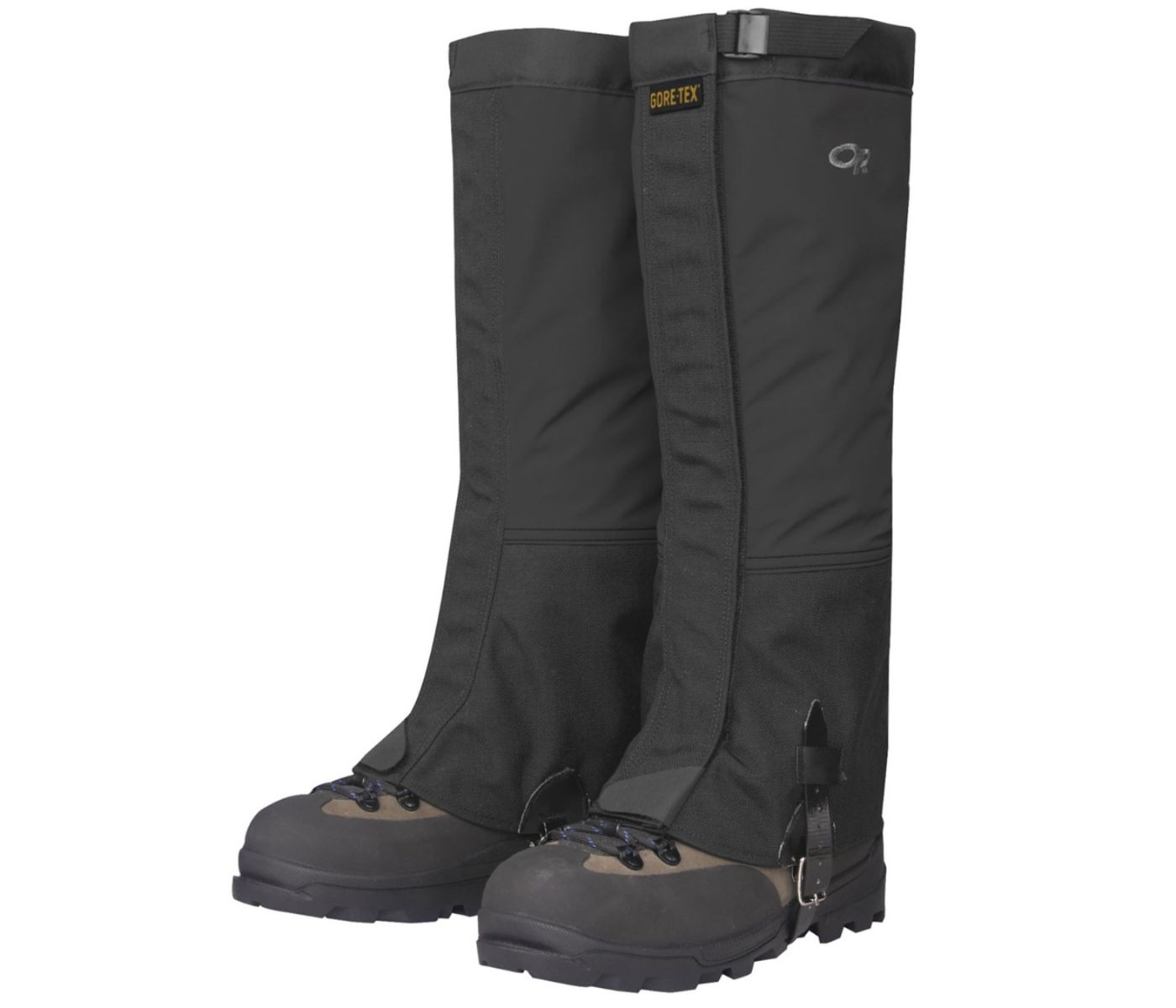 Crocodiles Leg Gaiters - size: Large, color: Raven, size: X-Small, color: Raven, size: Small, color: Raven, size: Medium, color: Raven, size: X-Large, color: Raven, size: 2X-Large, color: Raven