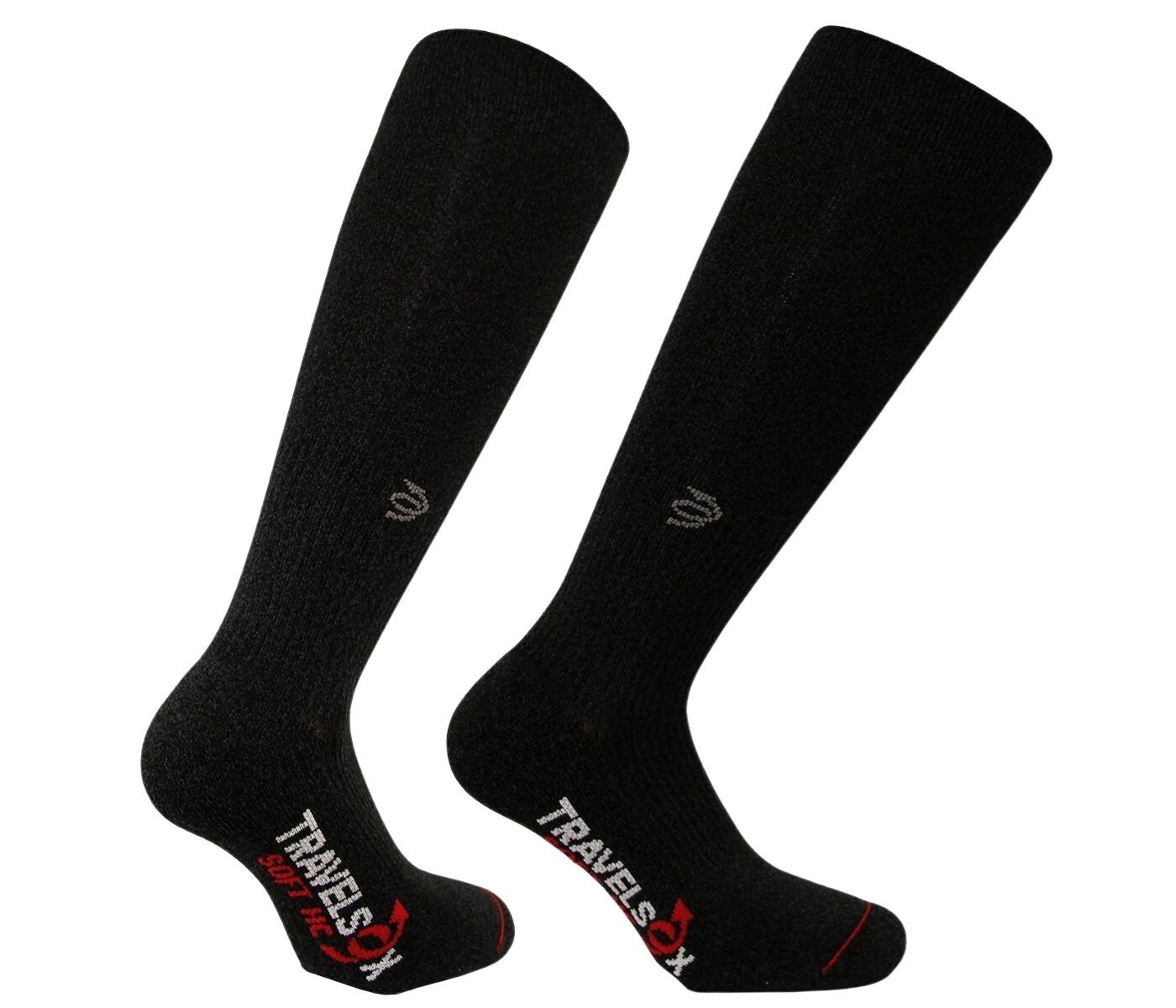 In Flight Compression Socks - size: Small, color: Raven, size: Medium, color: Raven, size: Large, color: Raven